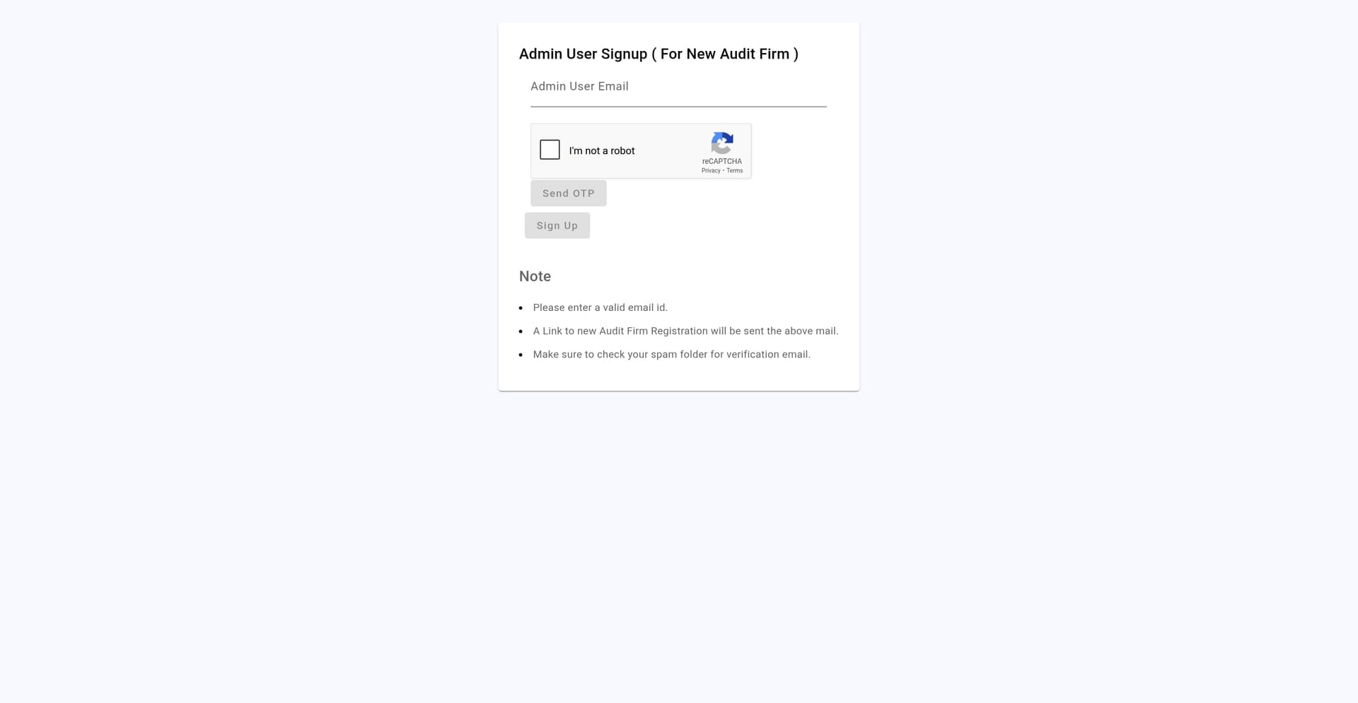 101 - How to register a new auditfirm in AuditFrame